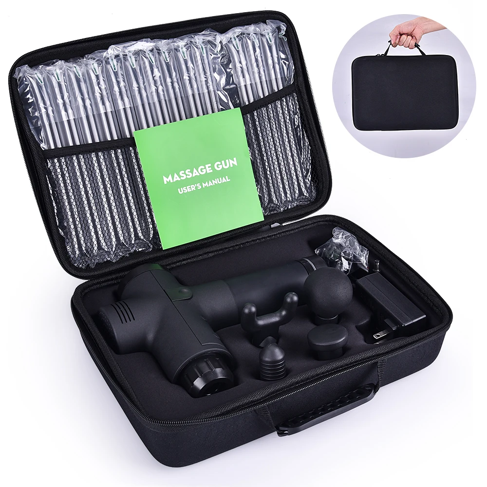 

Tissue Massage Gun Muscle Massager Muscle Pain Management after Training Exercising Body Relaxation Slimming Shaping Pain Relief