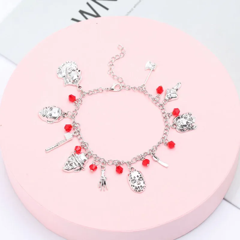 Маска подвеска браслет Хэллоуин ужас фильм Черная пятница тост Джейсон маски