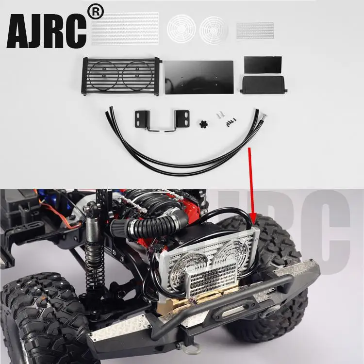 Rc автомобильный резервуар для охлаждающей воды 1/10 RC Гусеничный автомобиль TRX4 Bronco
