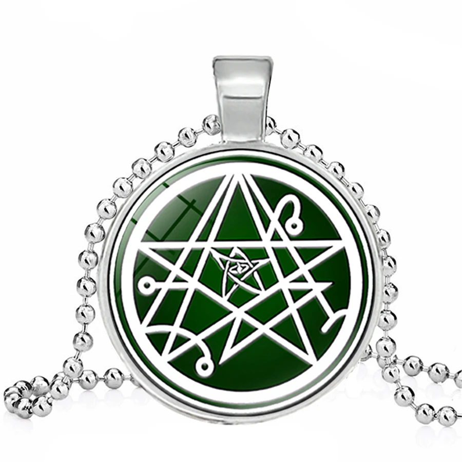 Винтаж Ктулху ожерелье &quotэмблема&quot круглые стимпанк Подвески щупальца