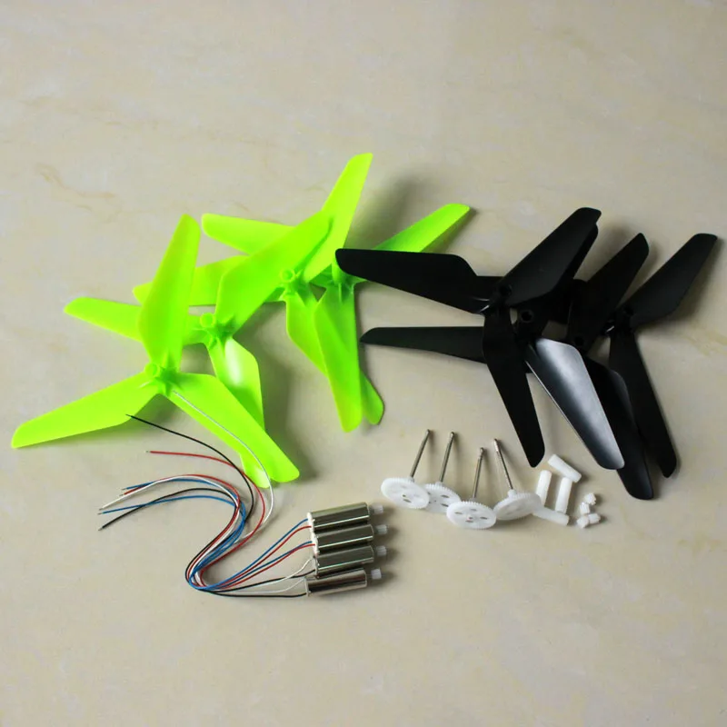 4 шт. вращение по часовой стрелке и против моторы + 2 Цвета обновления 3 лопастной