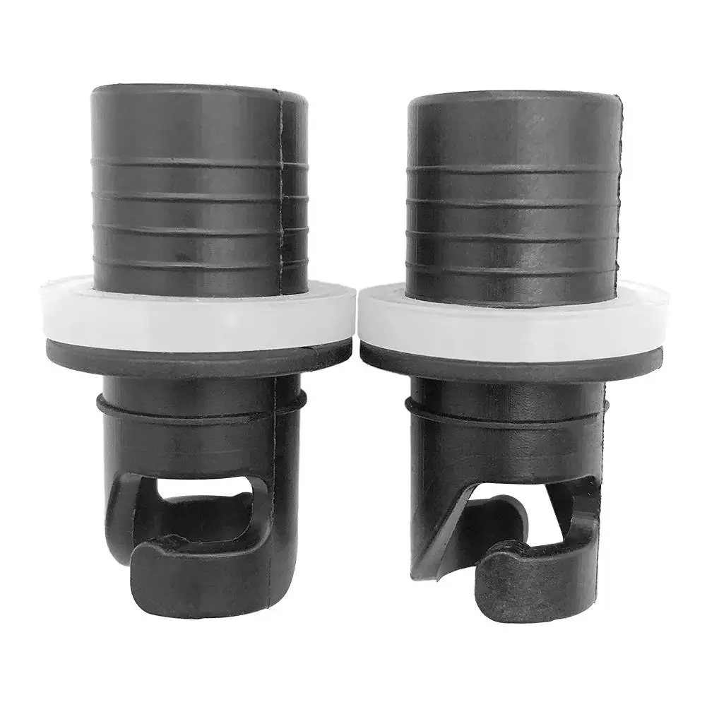 2 шт. надувная лодка каяк воздушный клапан крышки винт переходник для шланга