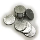 100 шт. аркадная игра монета жетон из нержавеющей стали 25*1,85 мм развлечения монеты Жетоны для торговых автоматов аркадный шкаф MAME JAMMA