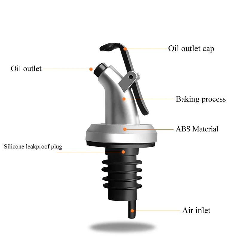 1 шт. Герметичная Бутылка для оливкового масла из АБС пластика|Соусники| |