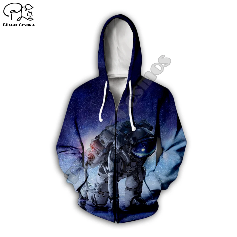 

Newest 3D astronaut space suit Hoodie Sweatshirt Men Women Hoodies Casual Sweatshirt Cute animal astronaut shirt Hoodies yhy-011