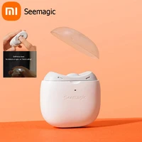 xiaomi seemagic electric automatic nail clippers with light trimmer nail cutter manicure for baby adult care scissors body tools