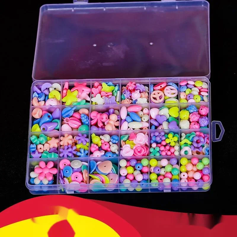 Красочные DIY игрушки браслет для девочек изготовления ювелирных изделий Набор