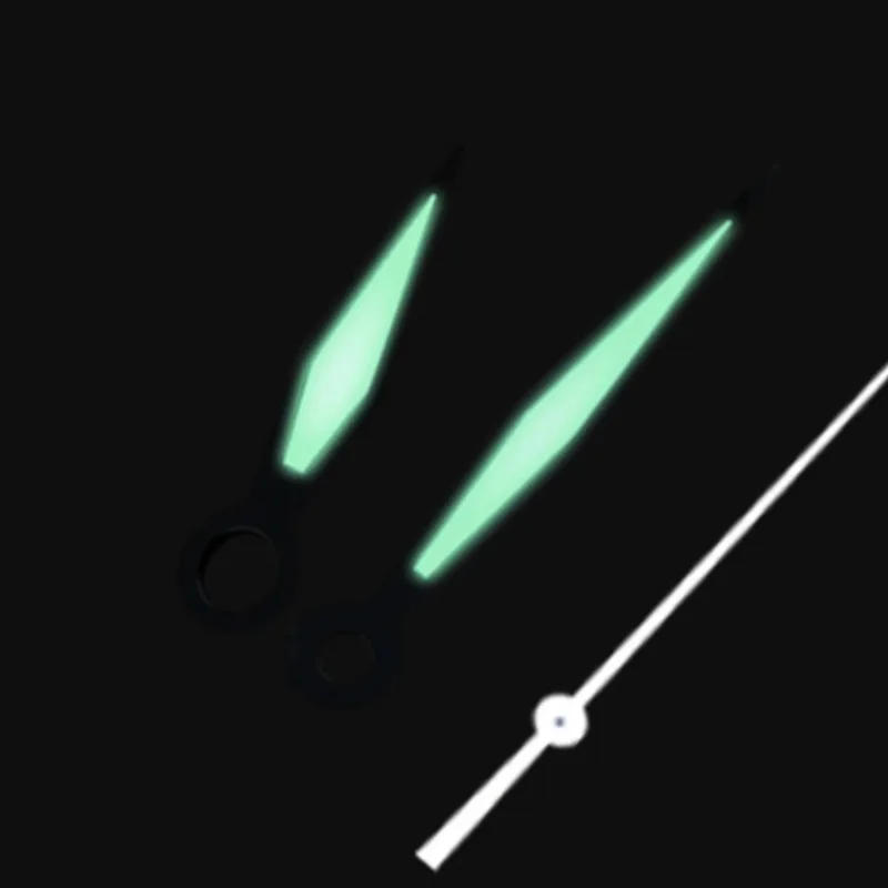 

Premium Quality Watch Hands Green Luminous Hands Fit For ETA 2824 2813 Movement 15mm Fashion Green Watch Pointers Spare Parts