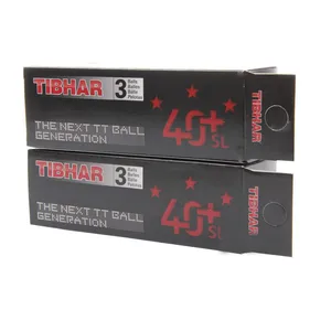 Оригинальный TIBHAR 3 звезды 40 + Новый Материал PP турнир по мячу Применение открытые Применение шарик для настольного теннисашарики для пинг понга в комплект из 3 предметов