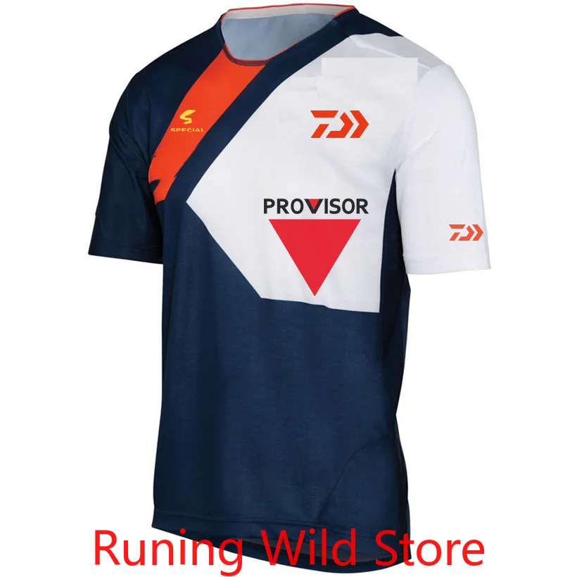 Одежда для рыбалки DAIWA летняя одежда быстросохнущая дышащая футболка с защитой