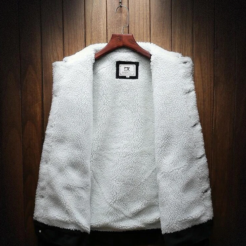 Уличная обувь для мужчин раздел-куртки и пальто теплая флисовая джинсовая куртка