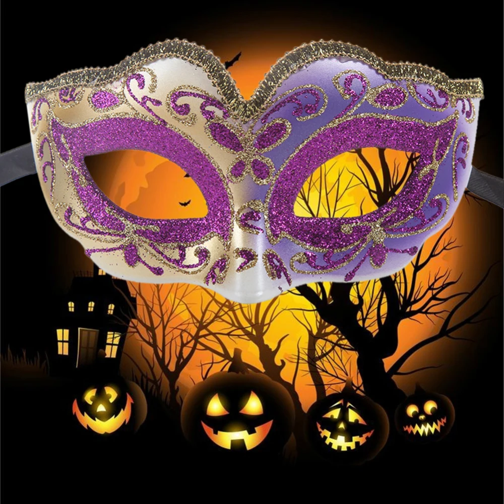 1 шт. Маскарадная маска на половину лица окрашенные Красивые маски модные