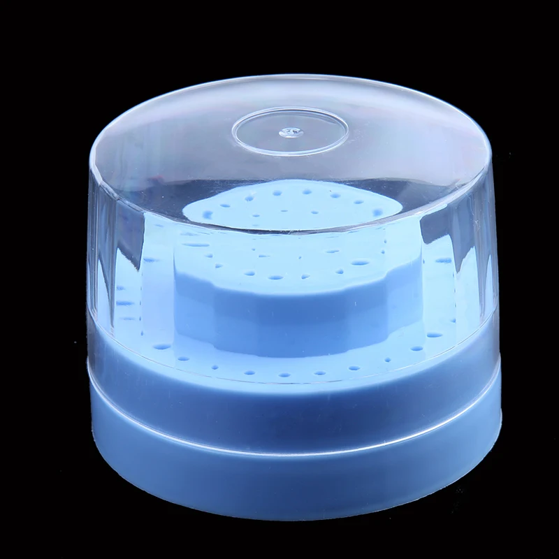 Круглый пластиковый держатель для бура с 60 отверстиями чехол Бора алмазного