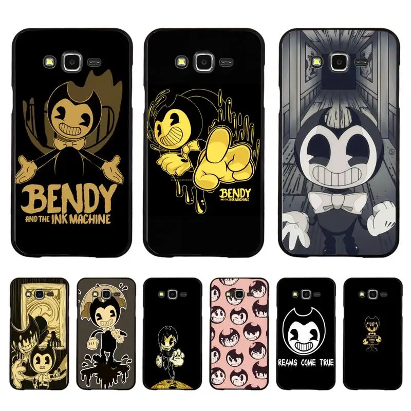 

Bendy the ink machine Phone Case For Samsung Galaxy J4plus J6 J5 J72016 J7prime cover for J7Core J6plus Back Coque