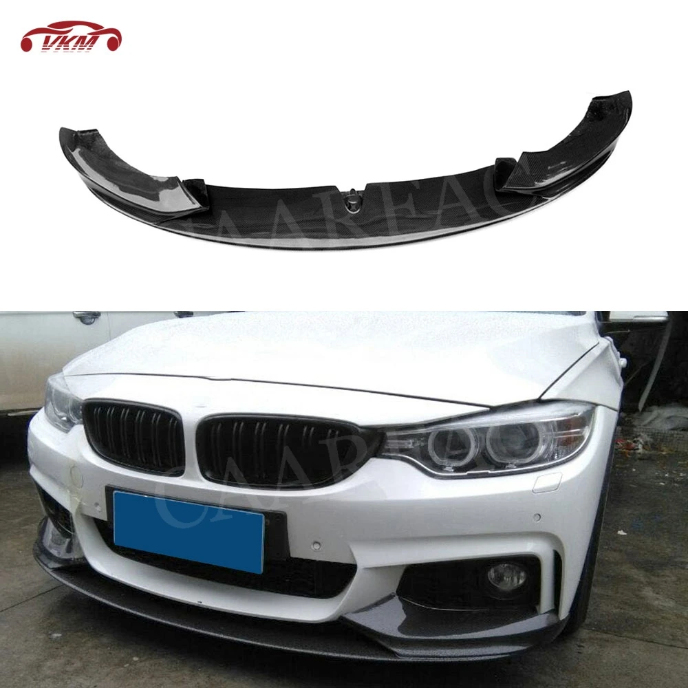 Передний бампер из углеродного волокна для BMW 4 серии F32 F33 F36 M Sport tech 2014 2018