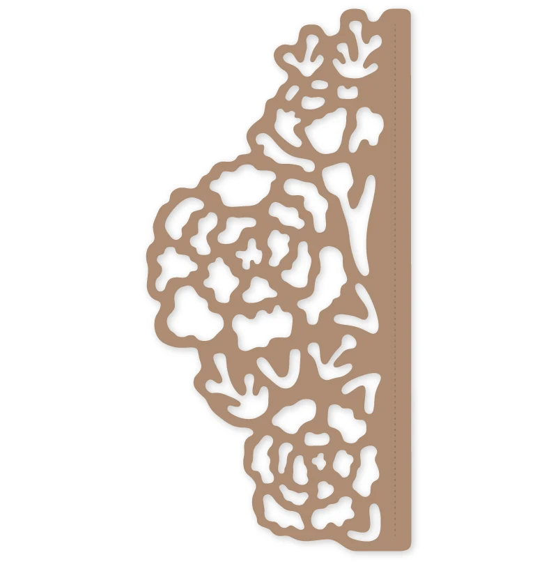 Adv one ажурная кружевная рамка для резки металла Скрапбукинг Фотоальбом тиснение