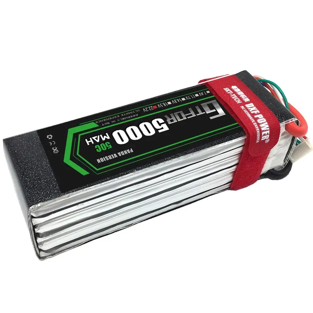 GTFDR 6S 22 2 в 5000 мАч 50C RC Lipo AKKU Max 100C литий полимерный аккумулятор для