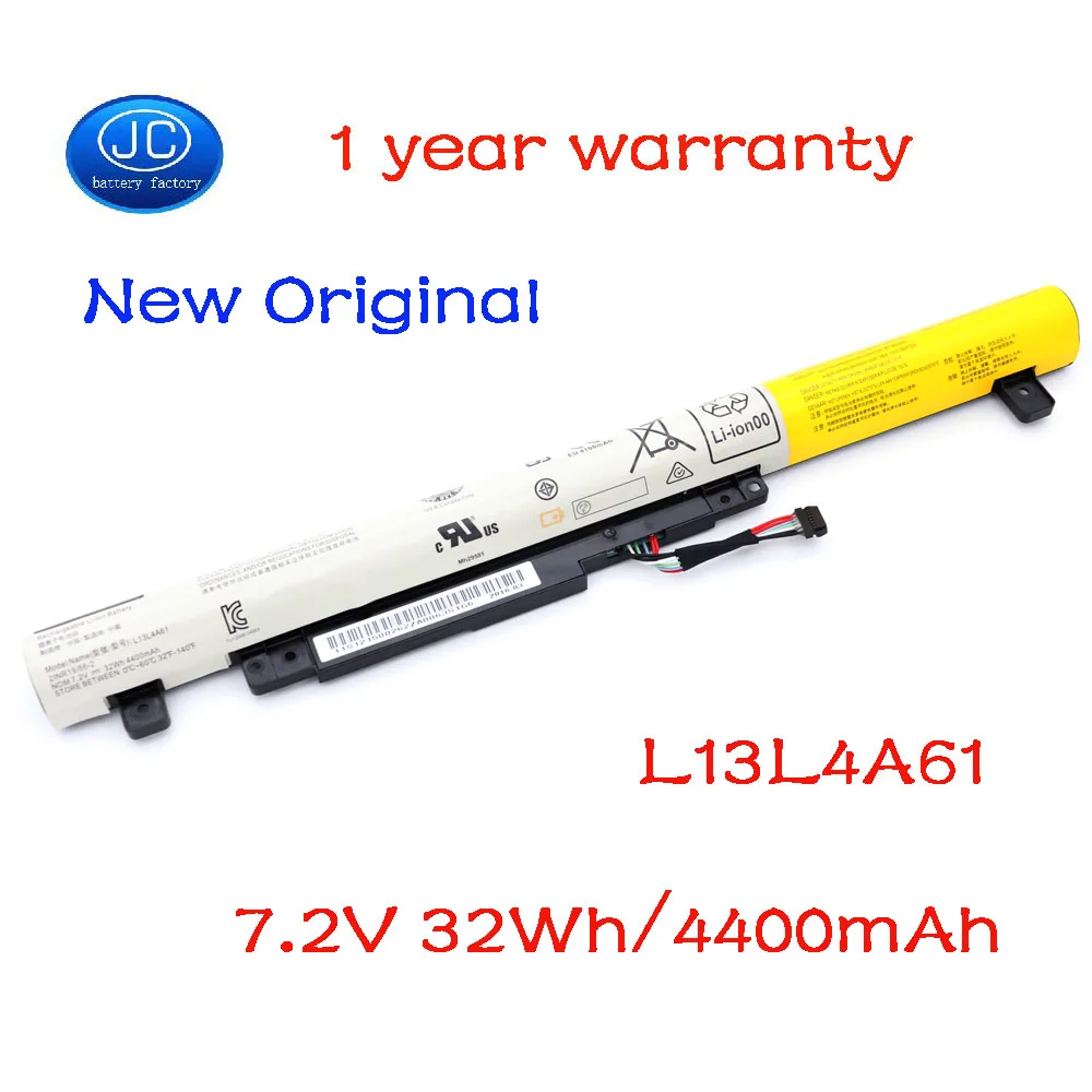 Новый оригинальный аккумулятор JC L13L4A61 для Lenovo IdeaPad Flex2 14 15 &quotFlex 2 2-14 2-14D 2-15 L13S4A61
