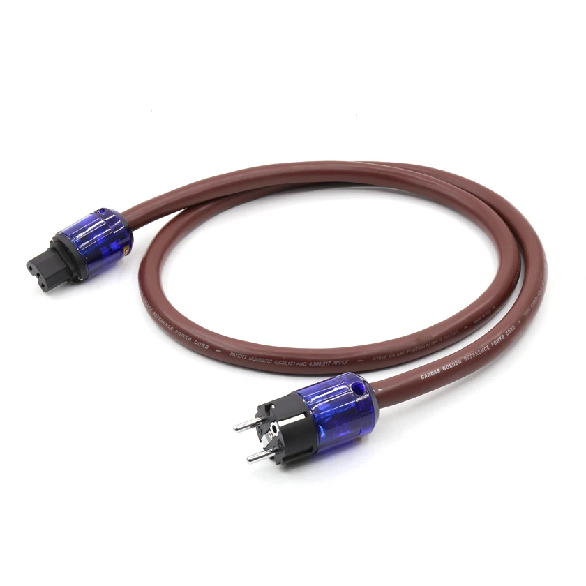 

Golden Reference Pure copper EU Schuko Power Cable Audio Power Cable with P037E+C037 Connector