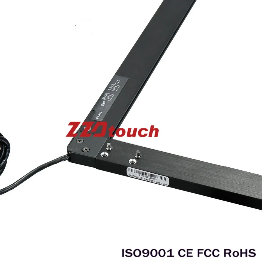 55 дюймов инфракрасный ИК сенсорная рамка Накладка для мульти сенсорной панели 20