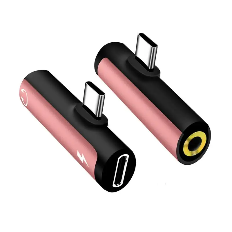 Адаптер DAC USB C 2 в 1 адаптер для наушников типа на 3 5 с аудио c разъем AUX Usb Samsung Huawei Xiaomi