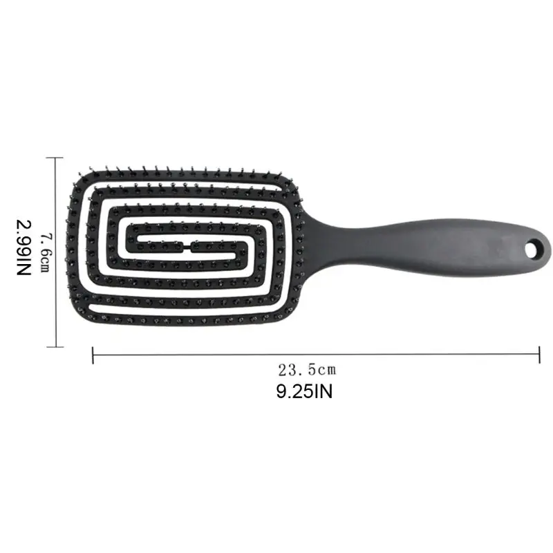 

Professional Vented Hair Brush Comb Anti-Static Scalp Massage Wet Dry Hairs Combs Hairdressing Styling Tools