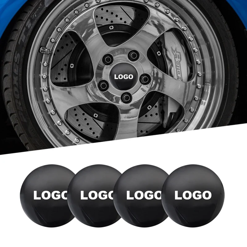 4 шт. 56 мм Автомобильная Центральная Крышка Ступицы колесные наклейки аксессуары