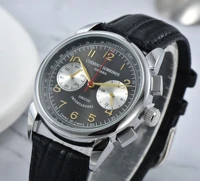 cys historiador watch multifunctional luxury date mens watch fashion classic top leather strap waterproof quartz sports watch