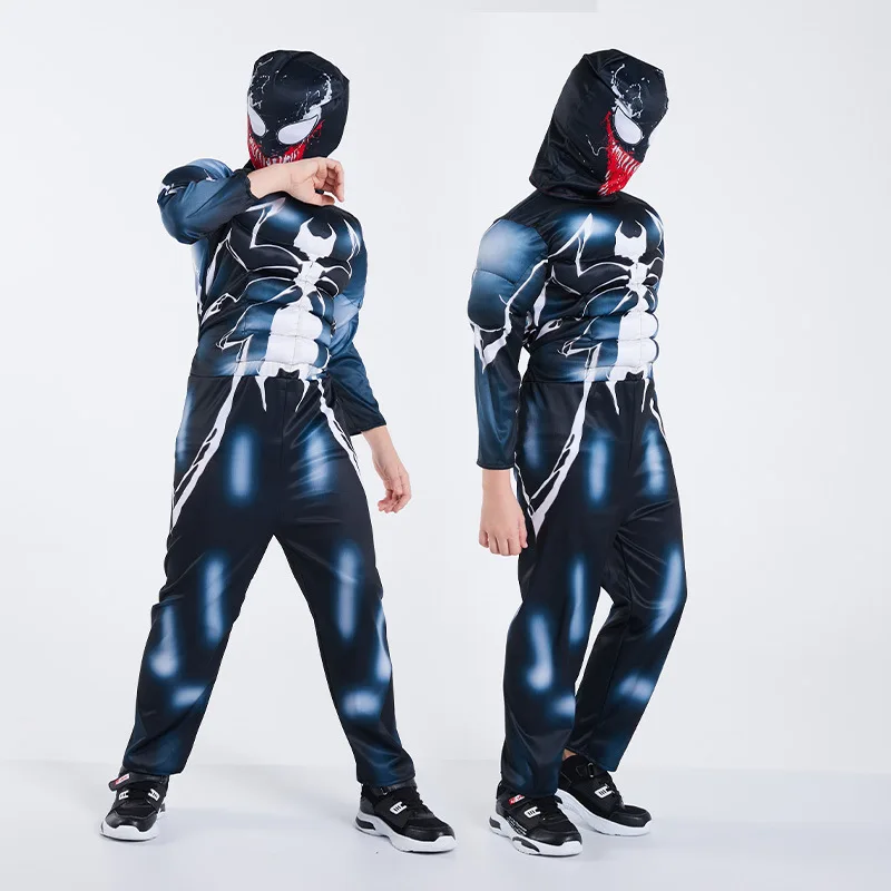 Детский костюм Человек-паук для мальчиков и девочек вечерние Костюмы