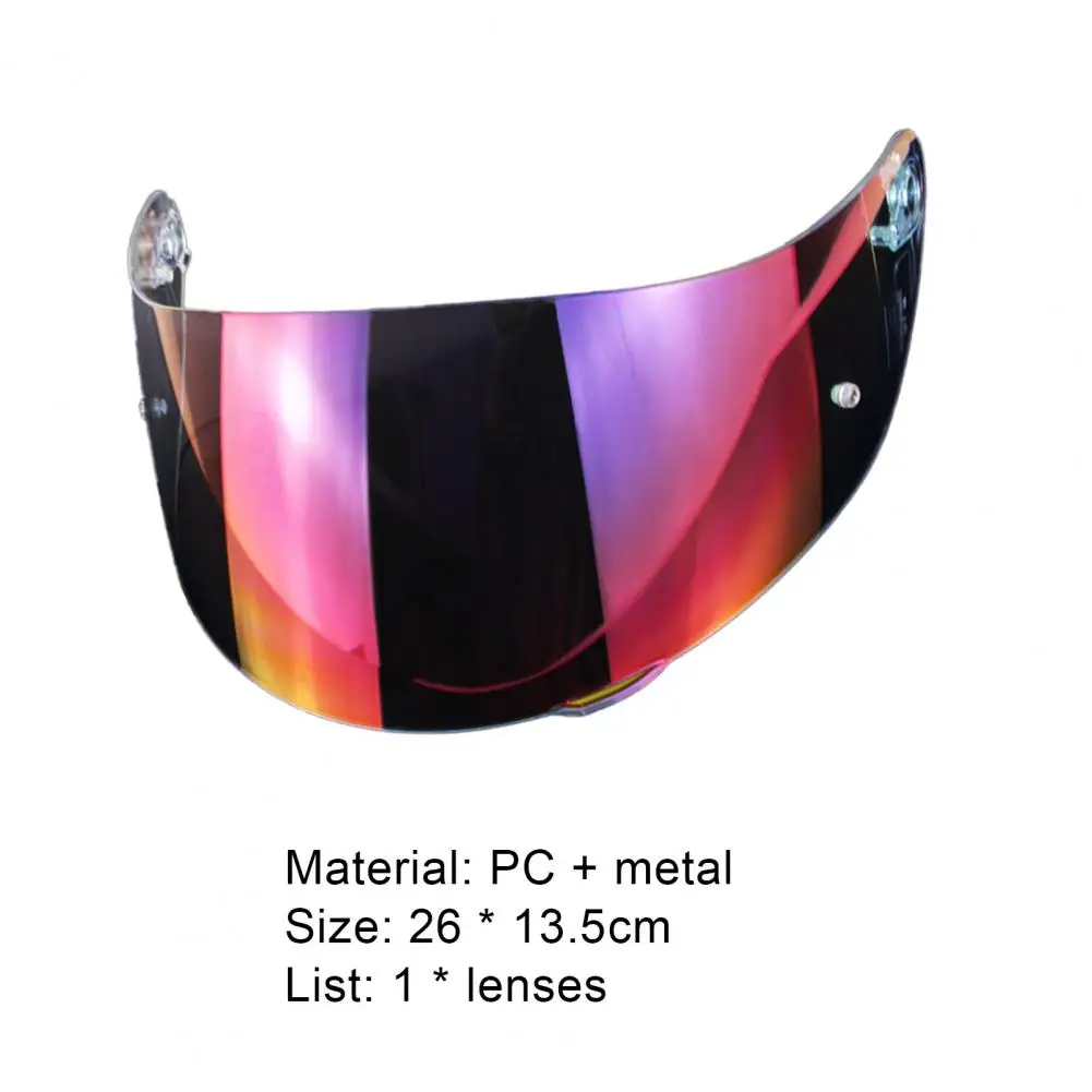 

Helmet Visor Easy to Clean Anti-fog with Buckles Motorcycle Full Face Helmet Visor Lens case for Rainy Day for K5 K3SV K5S AGV K