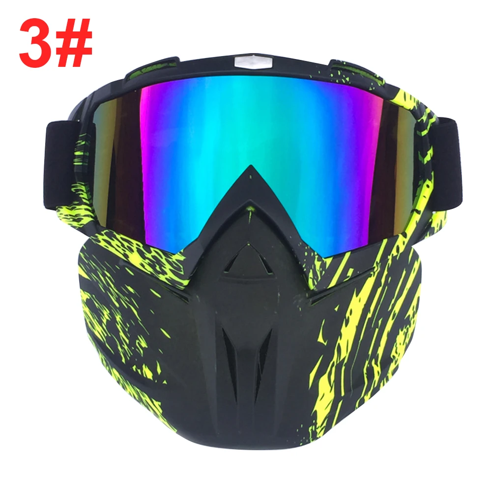 

Professional Riding Ski Snowboard Snowmobile eyewear Mask Snow Winter Skiing Ski Anti-UV Waterproof Glasses Motocross Sunglasses