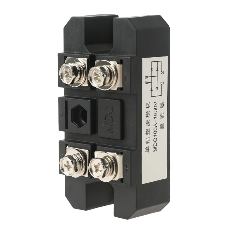 

Silicon 100A Amp 1600V Volt Silicon Single Phase Diode Bridge Rectifier 652A