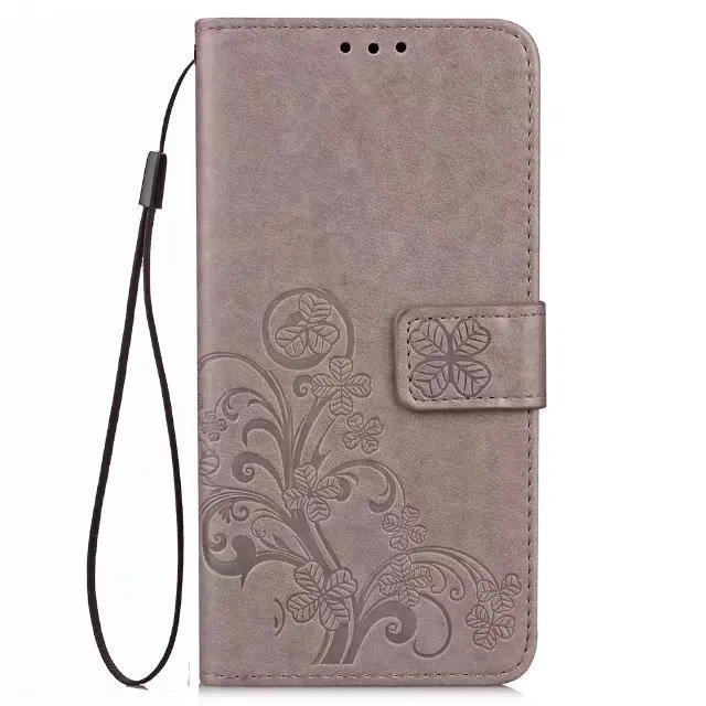 Gray Кожаный чехол-книжка чехол для спортивной камеры Xiao mi Red mi 6 6A 5 Plus 3S 4A 4X mi A1 A2 8 Lite S2 Go Red mi 7 Note 5A 4 6 Note 5 Pro 6 6A 7A глобальной чехол - Цвет: Gray
