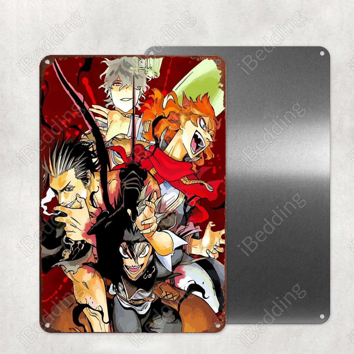 

Винтажные металлические знаки на заказ Blacl Clover 20x3 0 см, номерные знаки, ретро-табличка, железная живопись, домашний декор