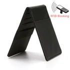 Мужской бумажник для кредитных карт, минималистичный кошелек с блокировкой радиочастотной идентификации, тонкий мужской бумажник с блокировкой радиочастотной идентификации, безопасные кошельки из искусственной кожи