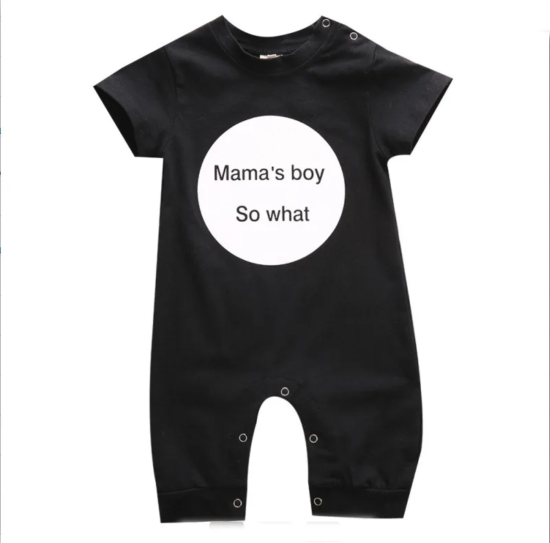 Новинка Модный комбинезон EAZII для новорожденных маленьких мальчиков с коротким