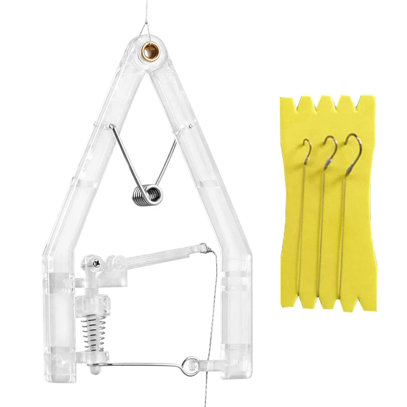 Рыболовный крючок пружинный автоматический рыболовный эластичные рыболовные