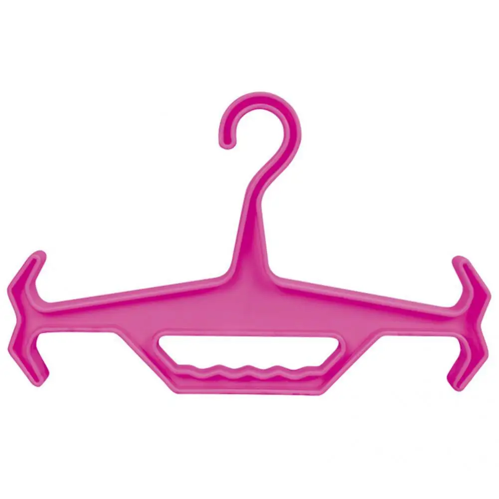 

Clothing Hanger Detailed Wavy Suspension Anti-wear Outdoor Training Plastic Hanger Outdoor Hanger for Unisex