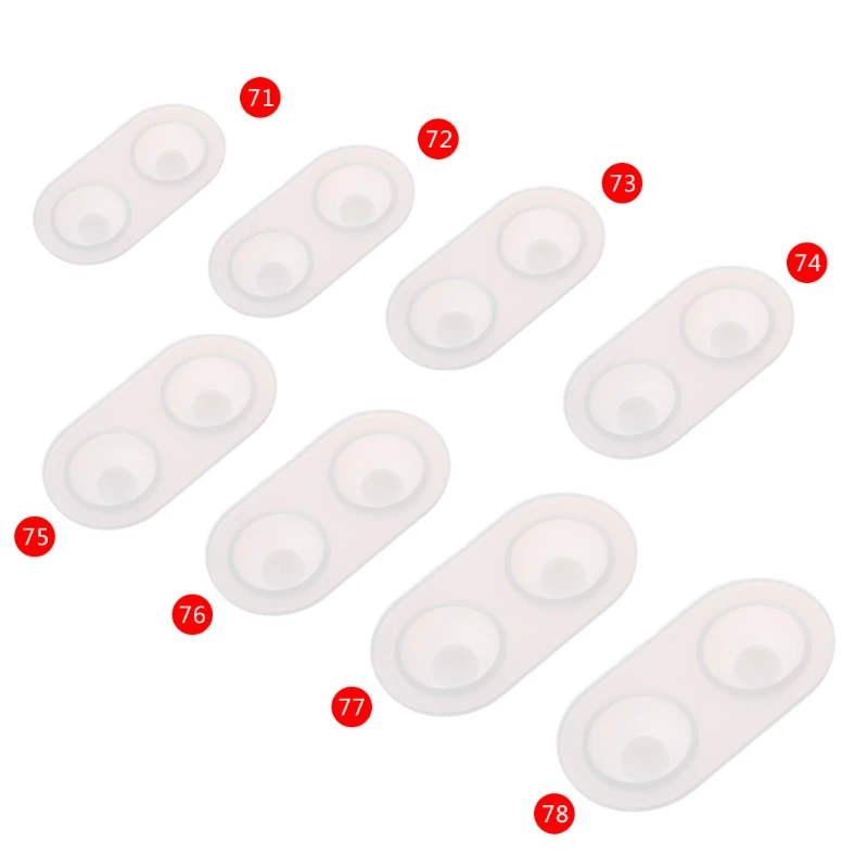 Силиконовая форма DIY кукольные глаза 8 размеров смола кулон зеркало Ремесла