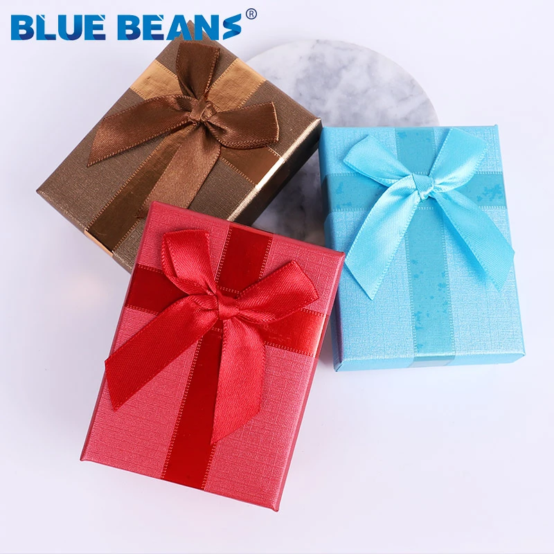 Квадратный органайзер коробка для свадебных сережек колец обручального кольца