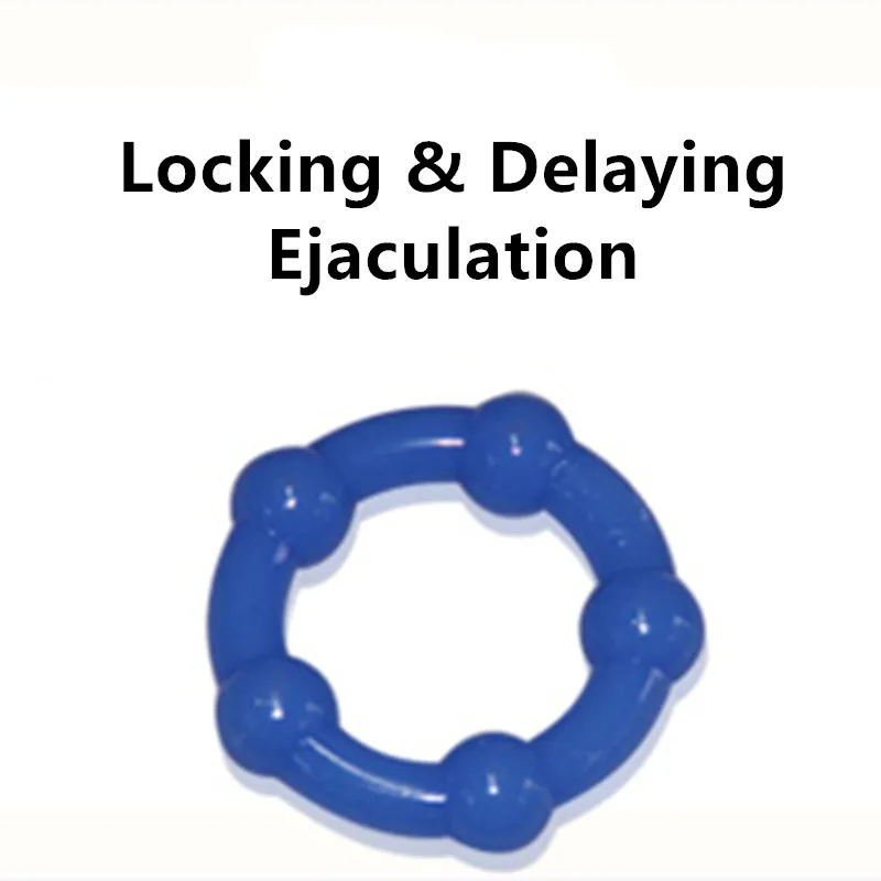 Кольцо на пенис из термопластичной резины выпуклые кольца для тренировок