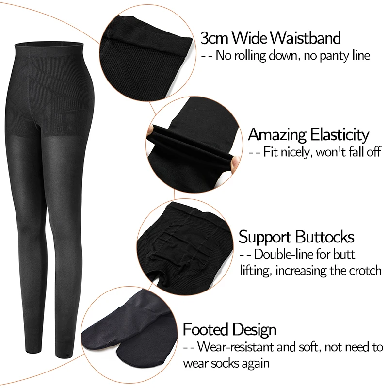 Женские нейлоновые колготки чулки эластичные непрозрачные с Т образным вырезом