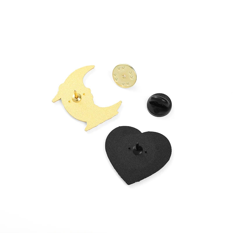 

3-6Pcs/Set Dark Witch Devil Skull Brooch Collection Enamel Pins Bat Skeleton Coffin Pin Badge Punk Series Halloween Gift Jewelry