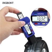 ingbont tyre tire tread gauge precise car tire depth thickness meter detection bike motor truck check tester measuring tool
