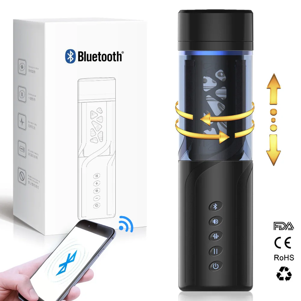 Автоматическая телескопическая чашка для мастурбации устройство чистки