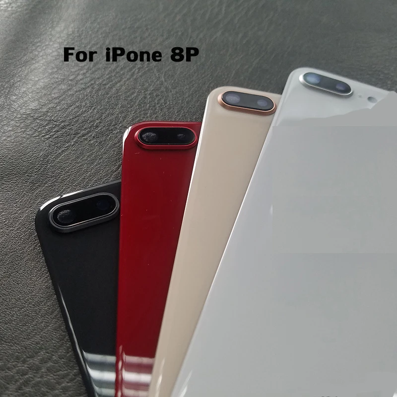 

10PC EU Version CE Mark Back Cover Glass Rear Battery Housing Frame + Lens For iPhone 8 Rear Door Body Assemble Replacement