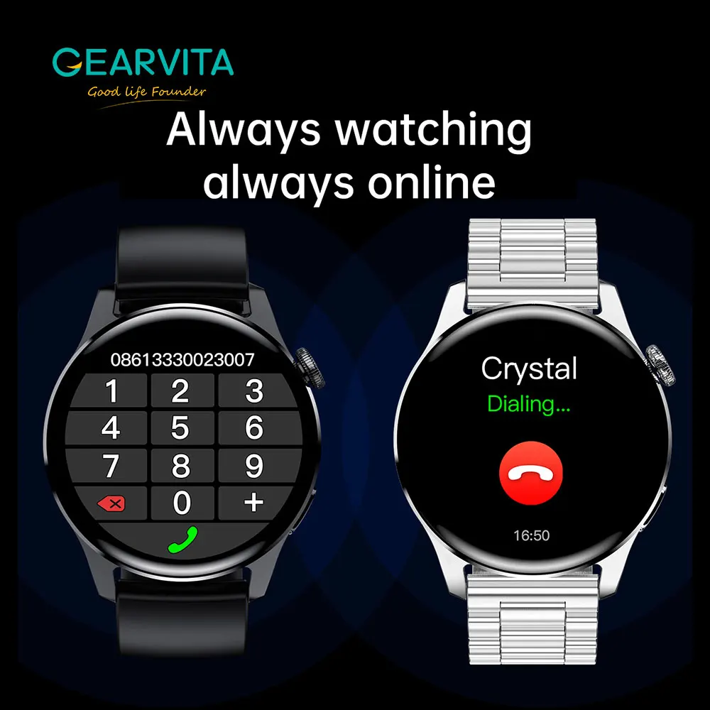 Смарт часы GEARVITA 3 с пульсометром и поддержкой IP67|Смарт-часы| |