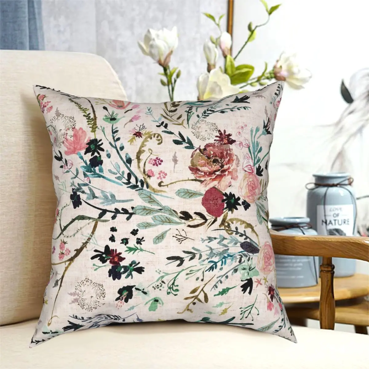 

Модный чехол для подушки из полиэстера с рисунком