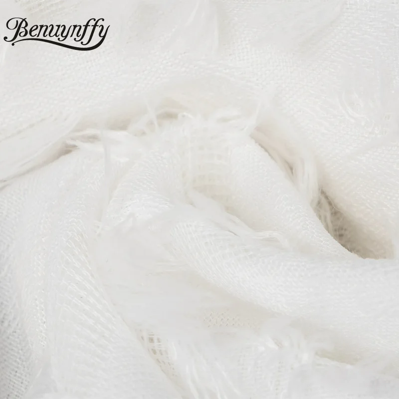 

Benuynffy Turndown Collar Button Up White Shirt Women Spring Summer High Street Female Tops Long Sleeve Casual Shirts 2021