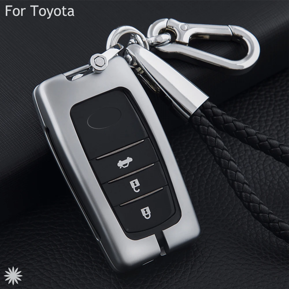 Чехол для автомобильного ключа из цинкового сплава с гальваническим покрытием